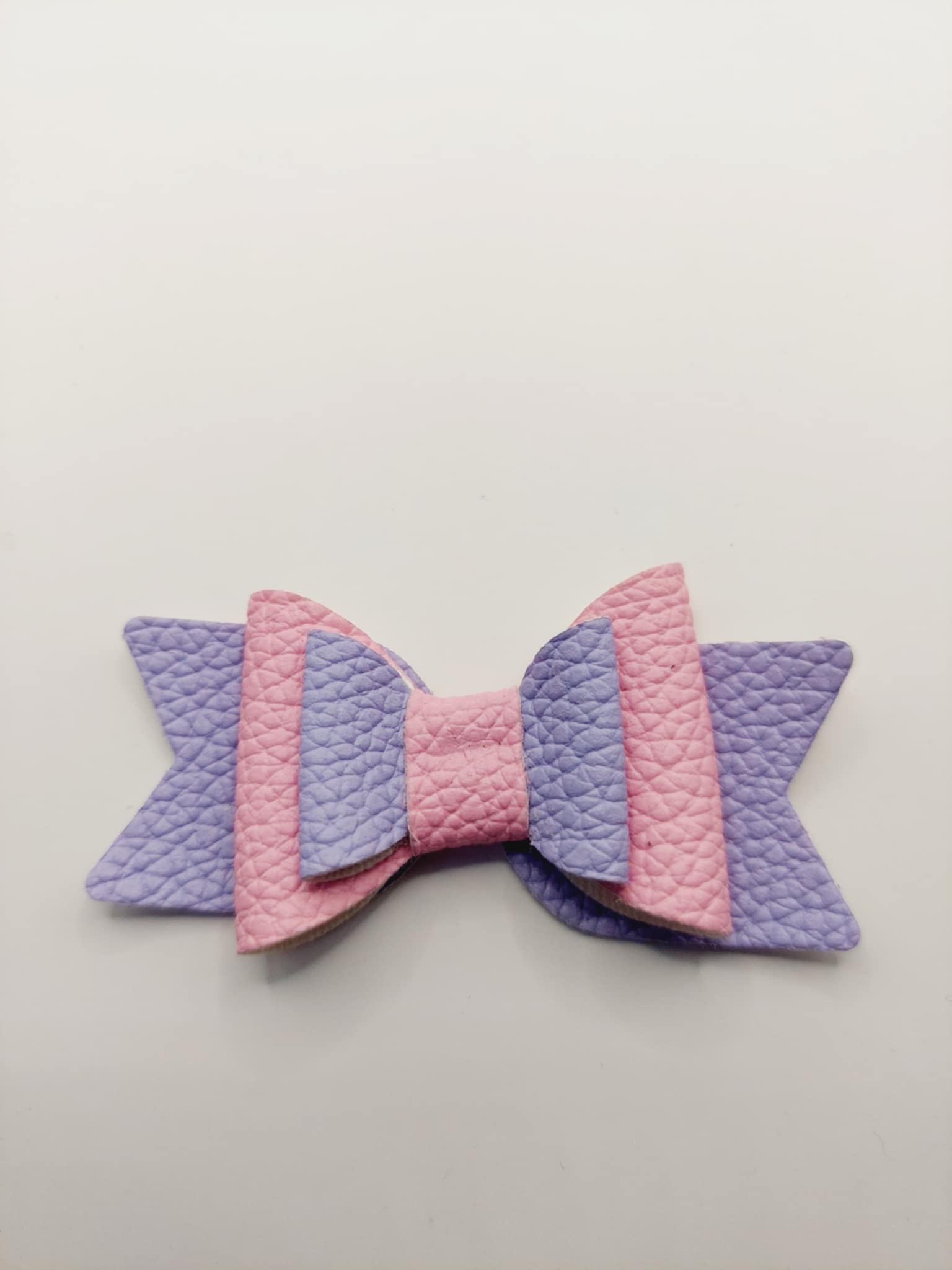 Strik paars en roze pastel