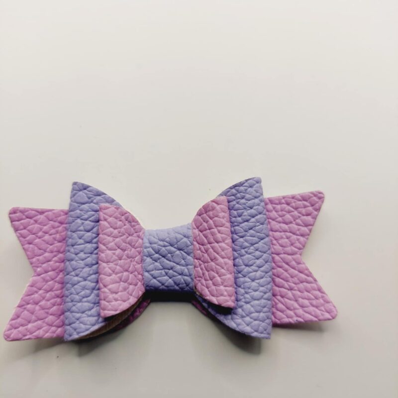 Strik 2 soorten paarse pastel