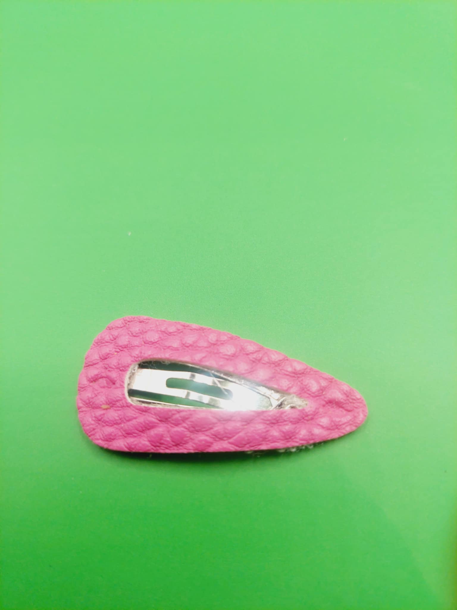 Haarspeld basic 3 cm clip fuchsia