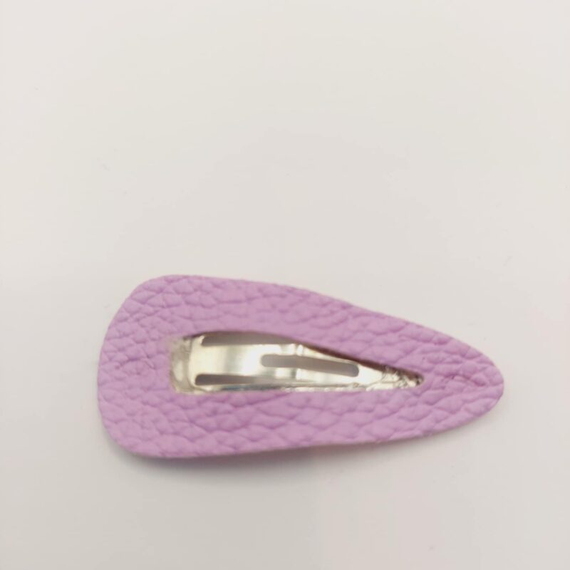 Haarspeld basic 3 cm clip pastel lila