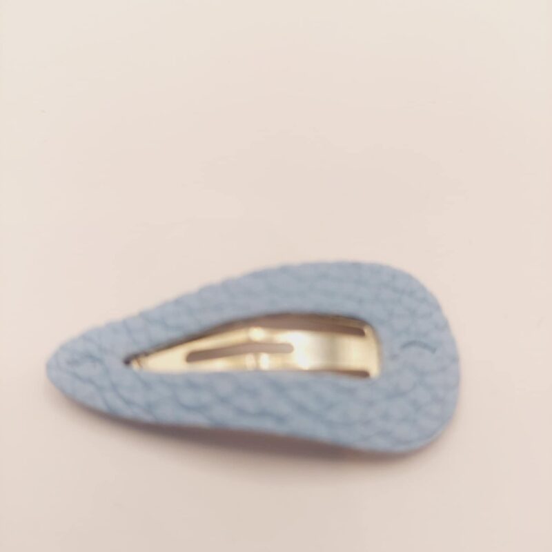 Haarspeld basic 3 cm clip pastel licht blauw