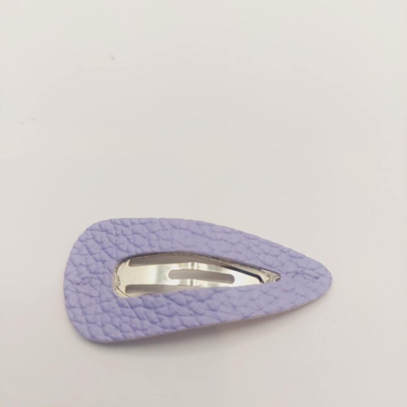 Haarspeld basic 3 cm clip pastel lila